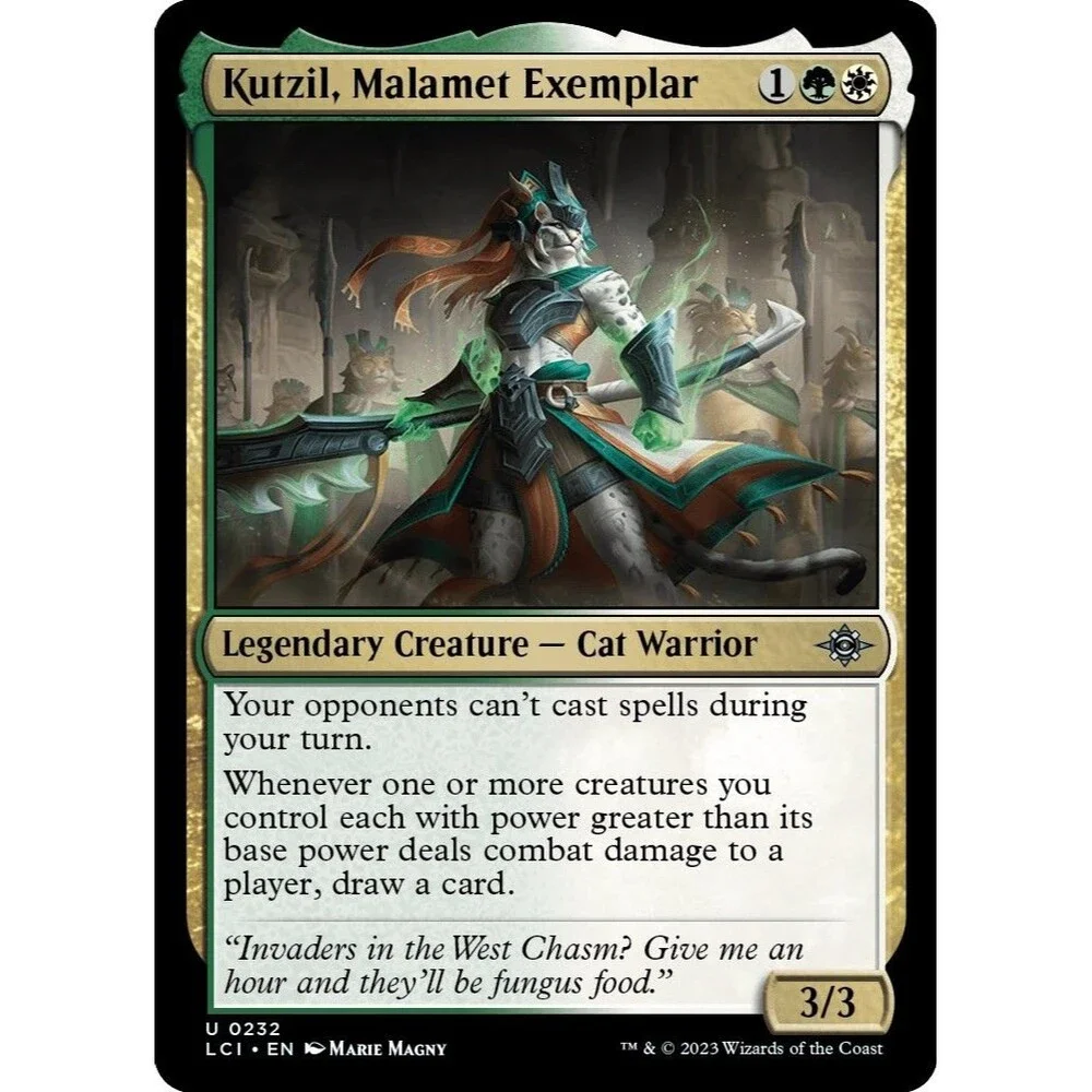 Kutzil, Malamet Exemplar | LCI | 232 | NM/Uncommon | 011-MTG-U